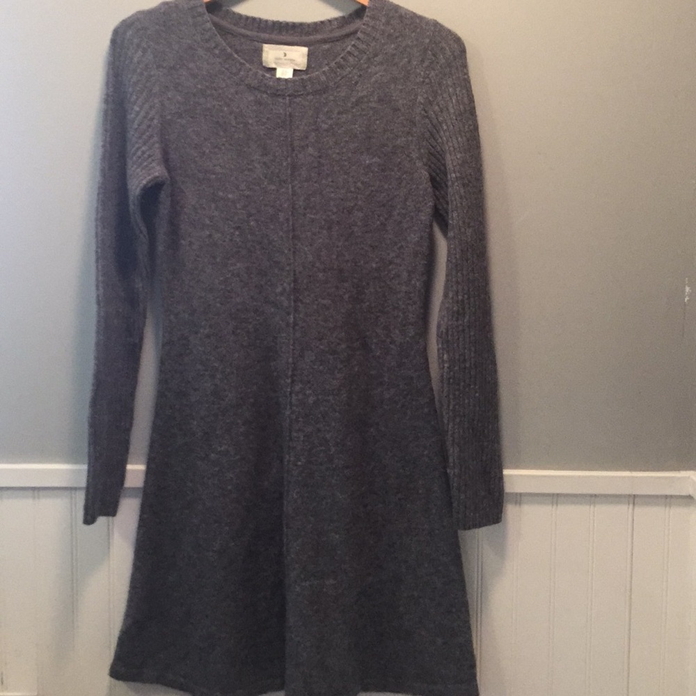 A Line sweater dress